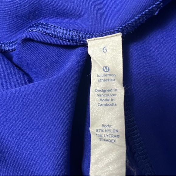 LULULEMON blue athletic jogger pants women’s size 6 activewear - Picture 11 of 13